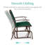 Fauteuil oscillant d'extérieur en métal Nethuki-1977410479