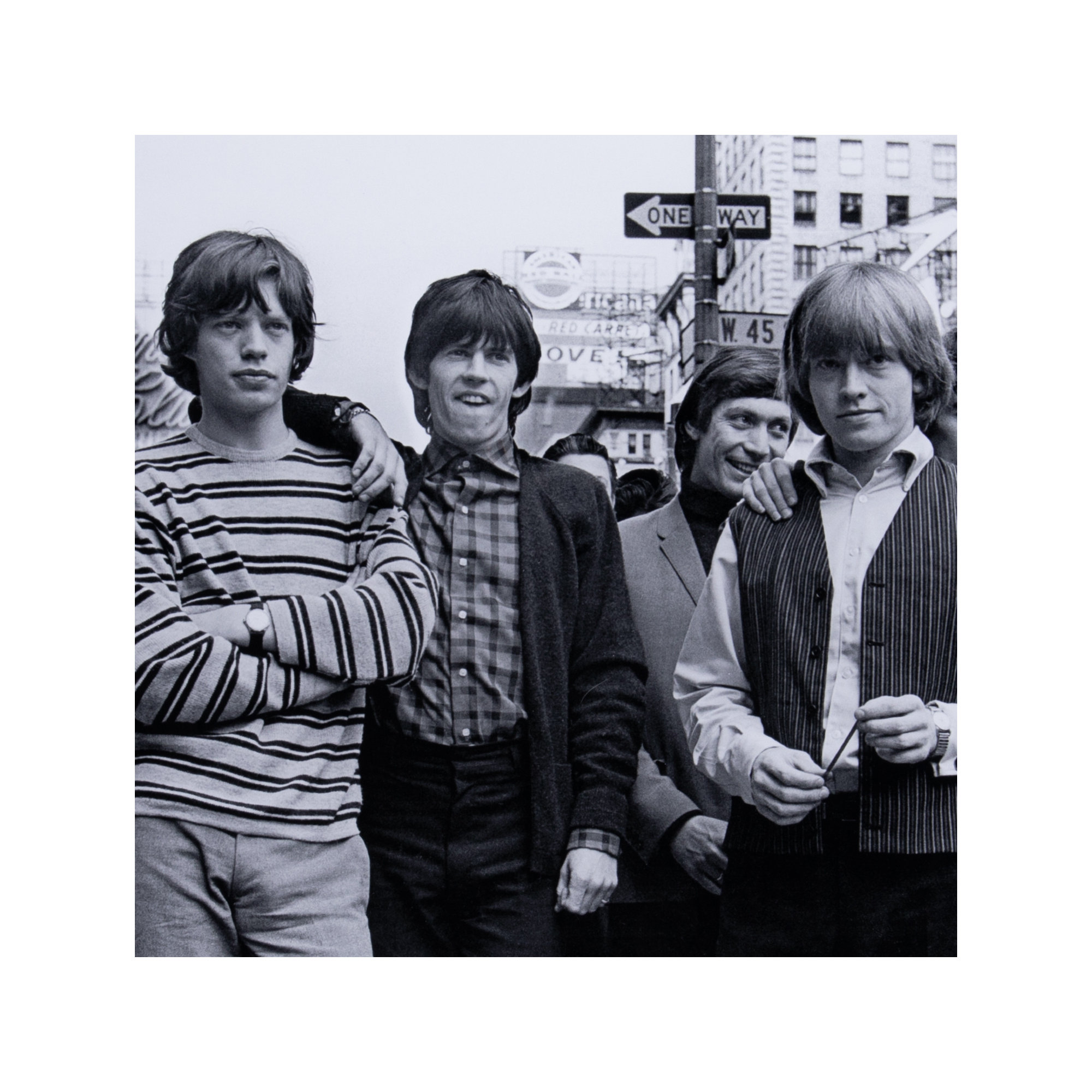 The Rolling Stones by Getty Images, 18" H x 24" W x 0.8" D