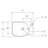 Elanti 11.25'' White Ceramic Rectangular Bathroom Sink