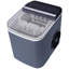 Machine à glaçons portable pour la cuisine, plastique gris ardoise, 9 cubes en 6 minutes, 26 livres par jour, autonettoyante