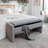 Rasner Upholstered Flip Top Storage Bench-1094136910
