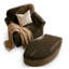 Repose-pieds arrondi Hackworth-129240279