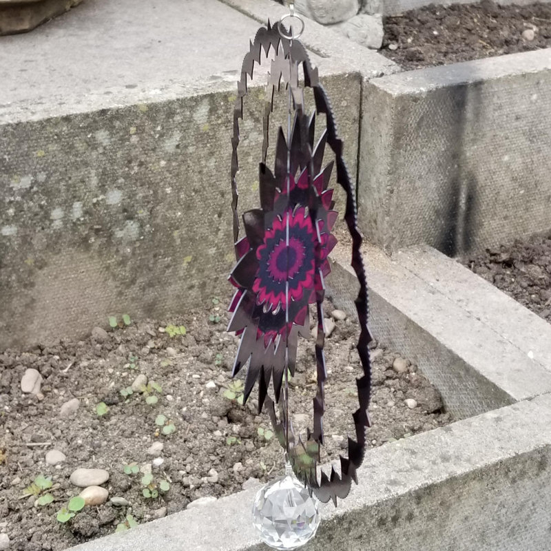 Macarter Metal Abstract Suncatcher, 50cm H x 20cm W x 8cm D