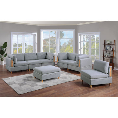 Ensemble de canapé modulaire 7 pièces Living Room Furniture