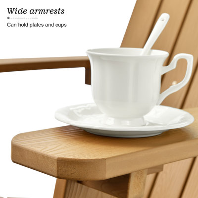 Chaise Adirondack avec table Mauckport