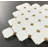 Diamond With Dot Marble Mosaic Tile-113459200