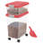 35 Lbs. WeatherPro Airtight Stackable Pet Food Storage Container Combo with Scoop & Treat Box-588354598