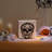 Halloween Skull Metal Standing Napkin Holder