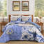 Ensemble de courtepointe 3 pièces Floral Botanical Boho Farmhouse-122256898-122256895