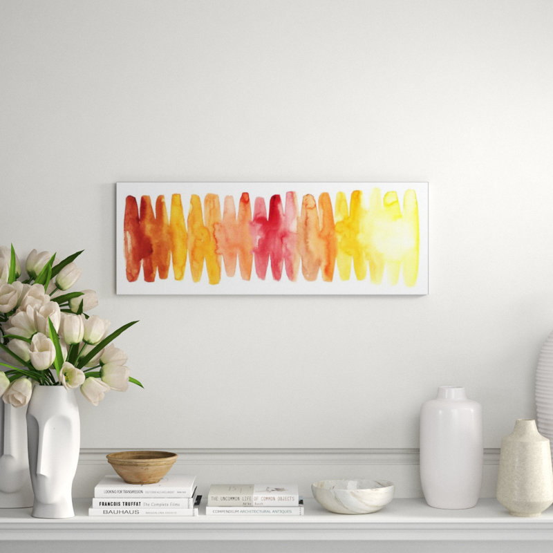 Nostalgic Mood Print by Guseul Park, Outdoor, 13" H x 36" W x 1.5" D