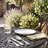 5-Piece Patio Cast Aluminum Dining Set with Umbrella Hole
