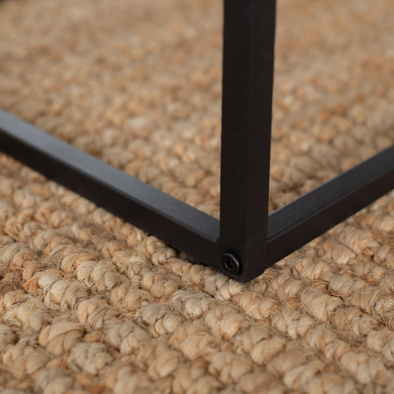 Oswald Frame End Table, Dark Walnut