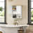 Modern Space-saving Mdf Cabinet For Bath Elegance