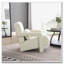 Fauteuil d'appoint en tissu de lin-1343047382