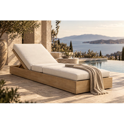 Chaise adriatique Mico, beige