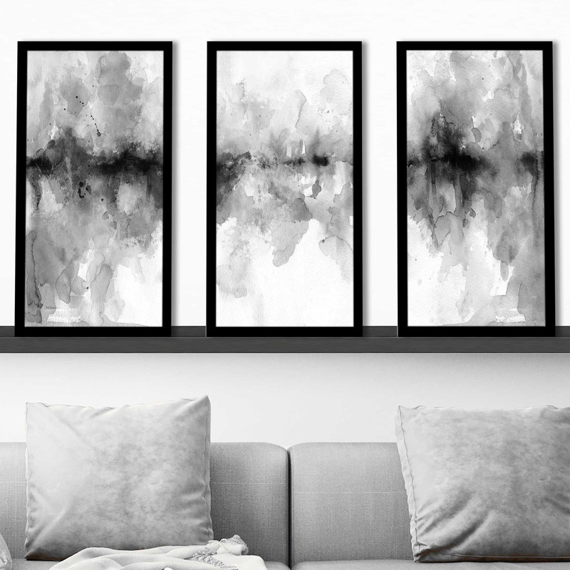 "Island Mist (Horizontal)" par Carol Robinson, impression sur acrylique 3 pièces, H 25,5 po x l 40,5 po x P 1 po
