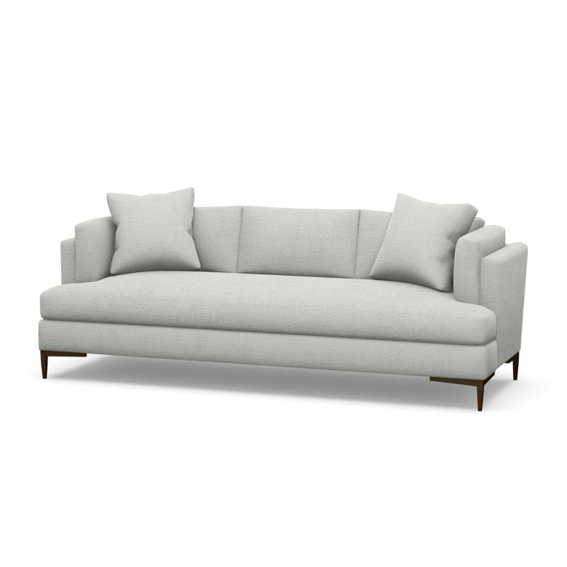 Aiden Sofa, Merino Pearl (Performance fabric) 1360-91, Antique Bronze
