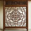 Console de style chinois moderne sculptée-1584096437