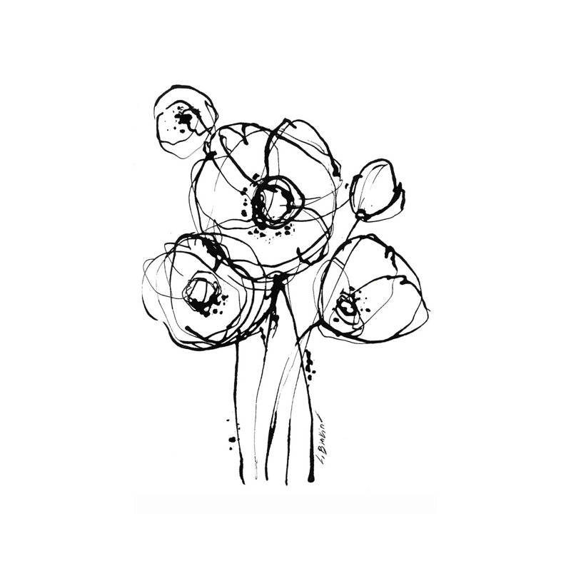 Motion I by Lesia Binkin - Wrapped Canvas Print, 66.04 cm H x 45.72 cm W x 3.175 cm D
