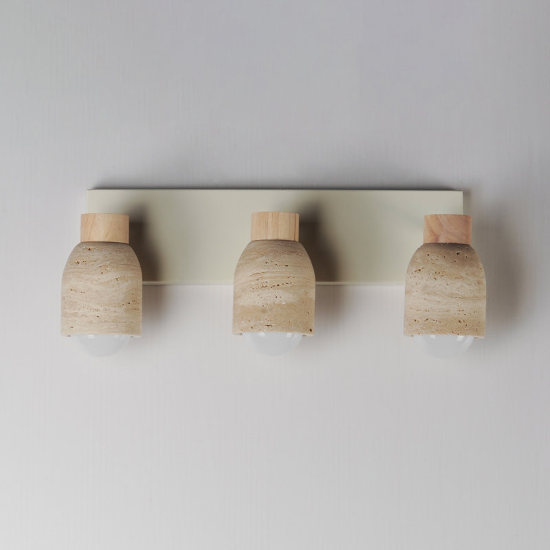Pompeii-Bath Vanity, Travertine/Oyster