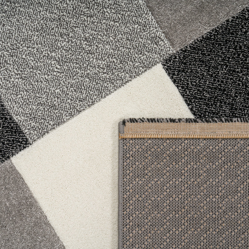 Chiaramonte Geometric Area Rug, Rectangle 60 x 110cm
