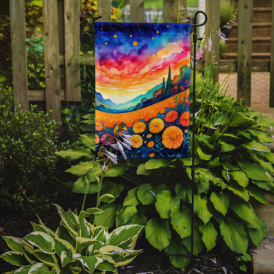 Marigolds en couleur drapeau de jardin