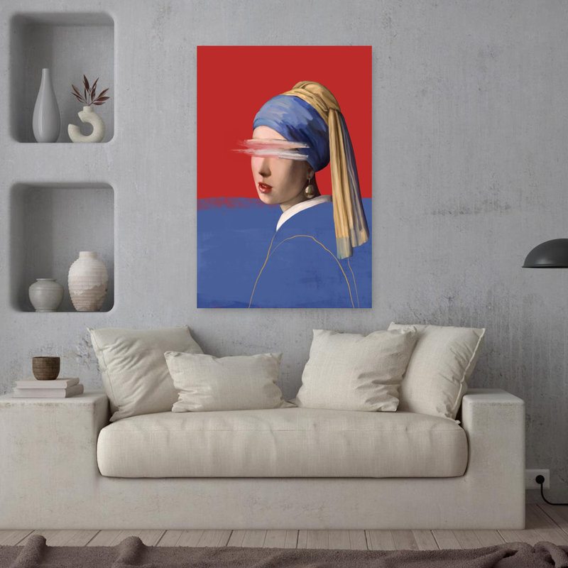 Art contemporain, art contemporain abstrait, H 36 po x l 24 po