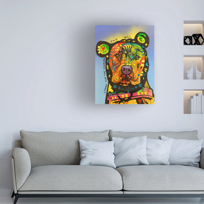 «Animals Speak», peinture sur toile encadrée