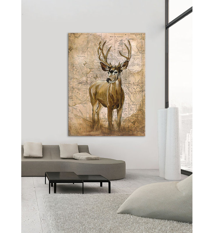Reproduction d’art sur toile native Spirit 1 par Elizabeth Hope