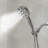 High Pressure Handheld Shower Head with 59" Hose and Shower Arm-113300683
