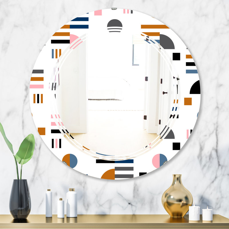 Miroir mural Triple C, H 23,6 po x l 23,6 po