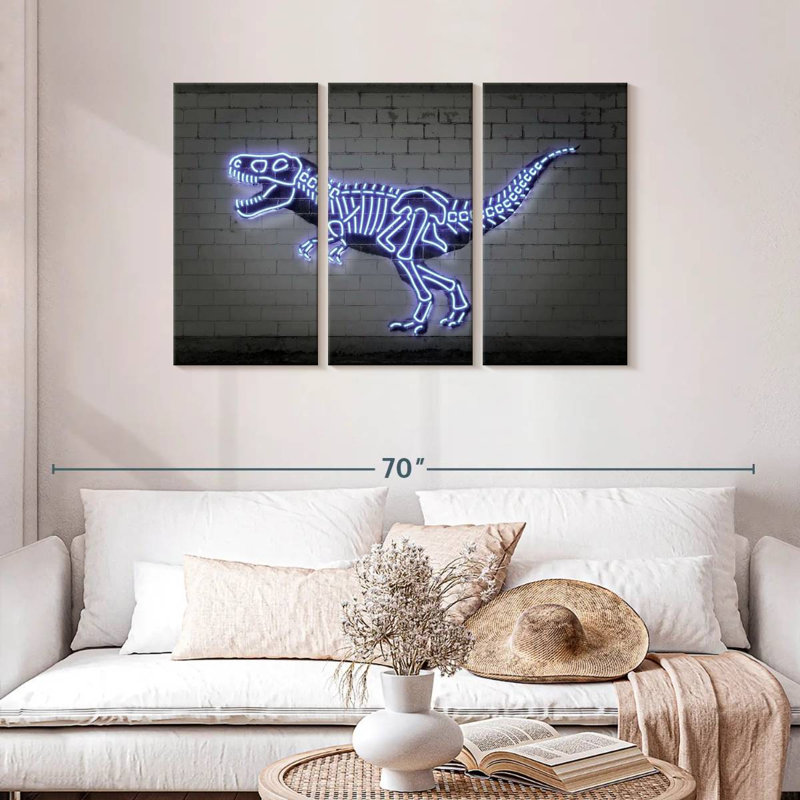 T Rex Bones, 28" H x 45" W