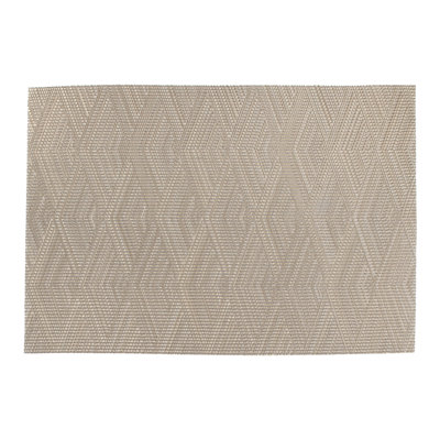 Vinyl No Pattern Rectangle Placemat