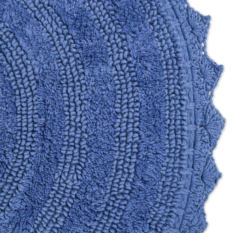 Lisk Bath Rug, Blueberry