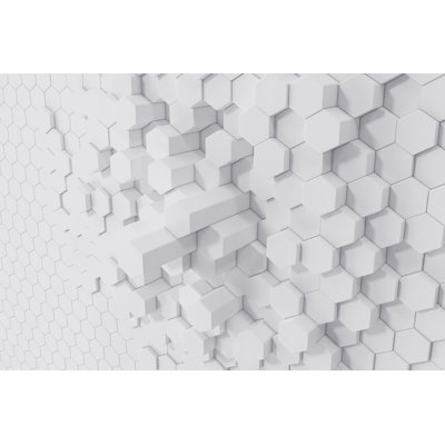 " Geometric Hexagonal Background " by Rost-9D