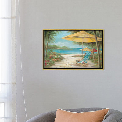 «Relaxing Paradise II» par Ruane Manning - reproduction d'art