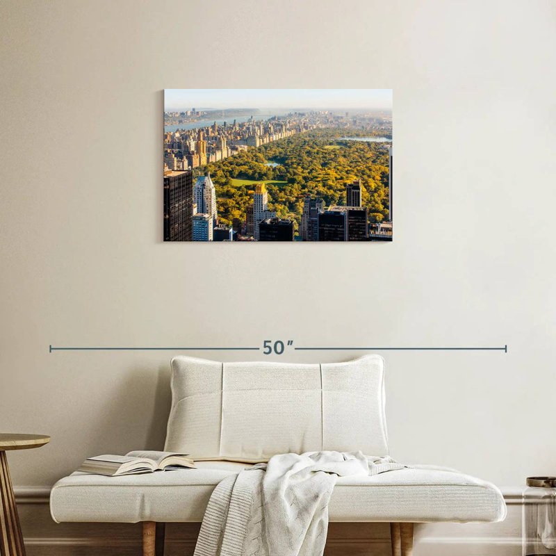 Vue matinale de Kavia Central Park, H 20 po x l 30 po