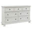 Commode 7 tiroirs avec miroir Davidas