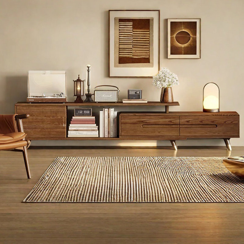 Meuble télé moderne en bois massif