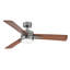 Ventilateur de plafond à hélice DEL 3 pales 52 po avec commande murale et ensemble d'éclairage Ventus-1031308775