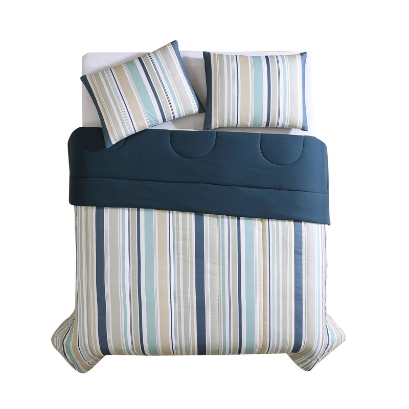 True Classics Comforter, Striped