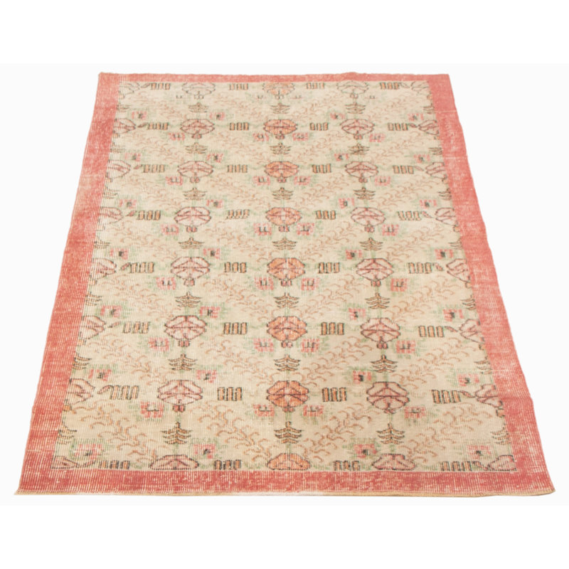 Tapis crème Melis Vintage 3 pi 8 po x 6 pi 6 po