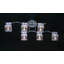 Somerville Glass Semi Flush Mount