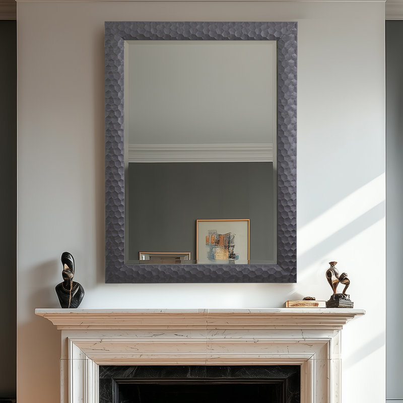 Miroir mural encadré H 41,5 po x l 29,5 po Sherman