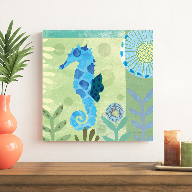 Underwater World III, H 20 po x l 20 po x P 1,25 po