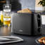 GEEPAS 2 Slice Toaster | 6 Browning Levels with Cancel Function | For Thin Small Bread Slice, Removable Crumb Tray Cool Touch Housing High Lift | Space-Saving Design | 1 Yr Warranty 650W-86915873
