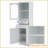 Office Storage Cabinet with Adjustable Shelves, Glass Door, and Two Drawers-955241830