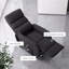 Fauteuil inclinable électrique avec télécommande, noir-130372740