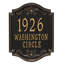 Signature Series 3-Line Wall Address Plaque-1997816342-1997816335-1997816333