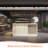 Vintage Front Desk Bar Counter with Liquor Storage and Reception Function-109026896